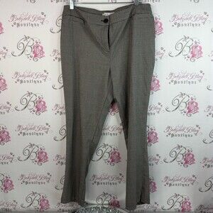 Cleo trousers, pants, houndstooth, black cream, white red Checkered Pants